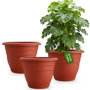 RooTrimmer front view pottery red 16-inch pot showing stylish finish and durability