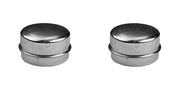 Rotary caster grease cap front view showing durable seal protecting bearings