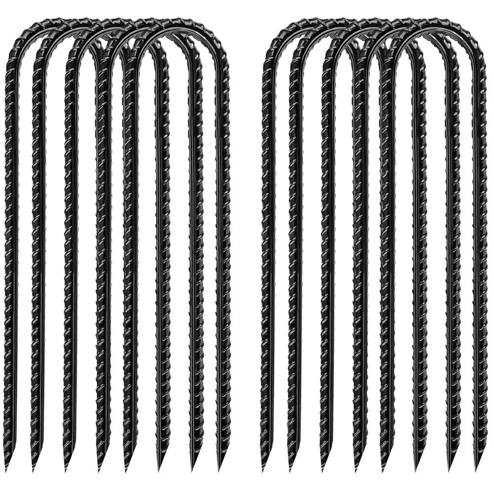 RUIJOROO front view of 10-pack stakes showing package and quantity benefit
