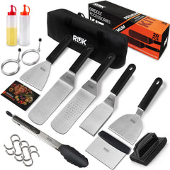 RüK griddle kit front packaging showing included tools and gift box