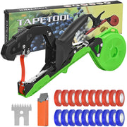 RUKHOOL front view of tape gun showing ready-to-use design and fast operation