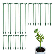 Ruksifg front packaging showing 30 green plant stakes supporting plants