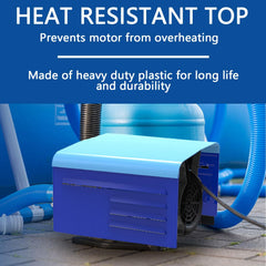 RunNico installed on pool pump demonstrating weatherproof protection