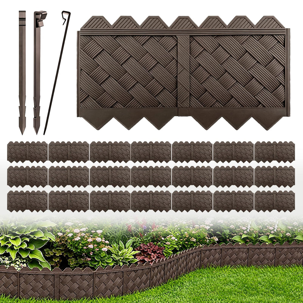Ruppence front pack display showing 20 pieces and stakes for quick install