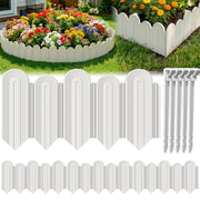 Ruppence front view of assembled border showing neat bed definition and curb appeal