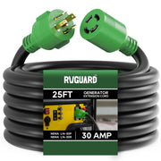 RVGUARD front plug showing twist-lock for secure connection