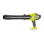 RYOBI compact blower front view showing compact design and maneuverability