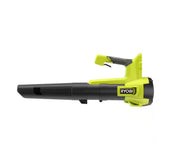 RYOBI ONE+ front view showing blower body and controls for easy handling