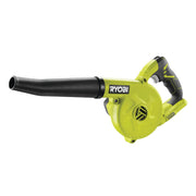 RYOBI P755 front profile showing compact blower for easy storage