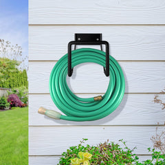 Sageme close-up of rubber-coated cradle protecting hose from abrasion