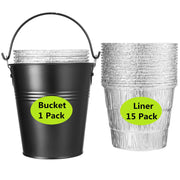 Sageme HDW152 bucket front view showing sturdy metal construction and easy placement