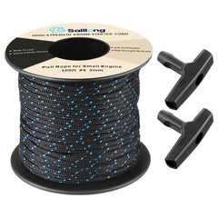 Saillong front packaging showing cord roll and two handles for easy replacement