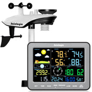sainlogic front display showing large readable weather readouts and easy navigation