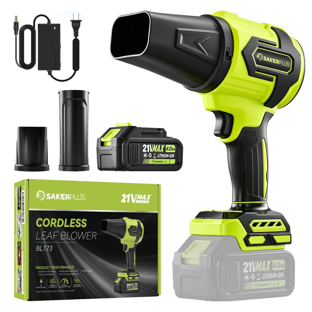 SakerPlus front view showing nozzles and compact body for easy storage