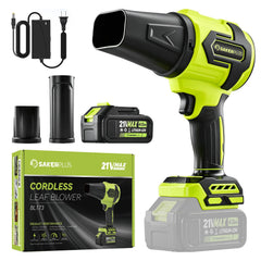 SakerPlus front view showing nozzles and compact body for easy storage