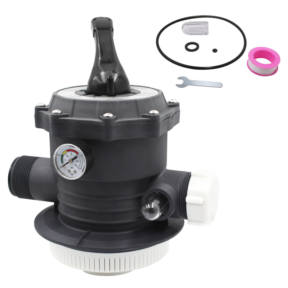 salangid front view top valve showing robust fit and easy control