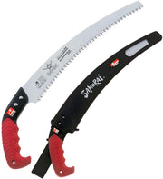 Samurai Ichigeki front profile showing curved blade and balance benefit