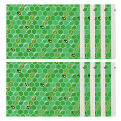 Sancodee front packaging showing eight green refill sheets and benefit of easy replacement