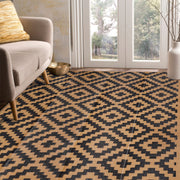 SAND MINE front view of 5x8 mat showing design and curb appeal