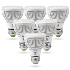SANSI 6-pack front view showing bulbs and packaging, reliable grow lighting