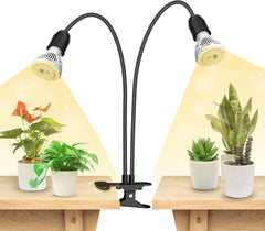 SANSI front view of grow light showing compact design and bright coverage benefit