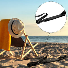 SATINIOR strap worn over shoulder for hands-free transport and comfortable carrying