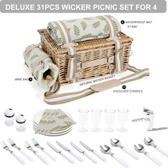 SatisInside waterproof blanket unfolded offering dry seating on damp ground