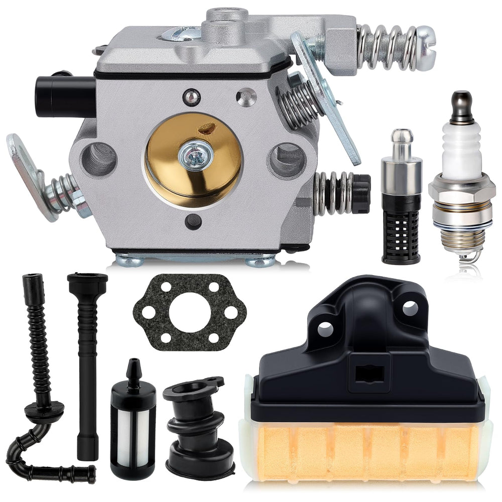Savior carburetor front view showing mounting points and reliable fit