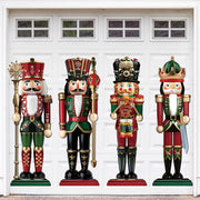 Saysurey Nutcracker front view showing bold green and red design, eye-catching curb appeal