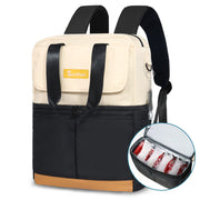 Scothen front view showing waterproof exterior and stylish cooler design benefits portability