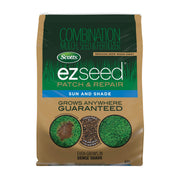 Scotts bag front view showing 20 lb Patch & Repair for easy identification and quick lawn fixes
