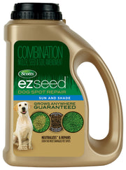 Scotts EZ Seed front packaging showing product and benefits