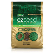 Scotts EZ Seed front packaging showing product benefits and coverage