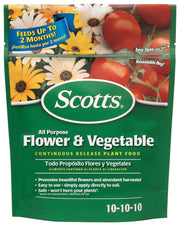Scotts front packaging 3 lb bag showing product identity and coverage benefits