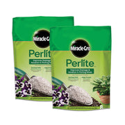 Scotts Miracle-Gro perlite front packaging showing product and benefit improved drainage