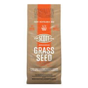 Scotts front packaging showing brand and seed benefits
