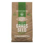 Scotts O.M. Scott & Sons front packaging showing bag and brand benefits