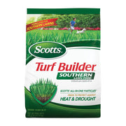 Scotts front packaging showing product and coverage benefit