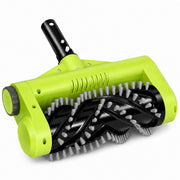 Sepetrel front view brush head showing robust motor and wide roller for fast cleaning
