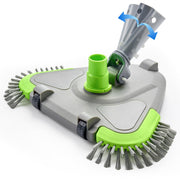 Sepetrel vacuum head front view showing shape and benefit of precise cleaning