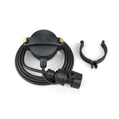 Shark InstaCool front view showing nozzle and hose connection for easy cooling