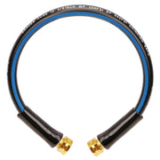 SheeChung front view of short rubber hose shows compact durable design