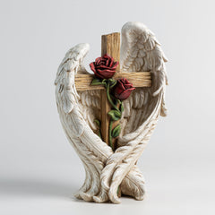 ShineOnAngel close-up of angel face capturing serene expression benefit: comforting detail