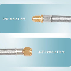 SHINESTAR close-up of brass flare fittings highlighting corrosion resistance and secure seal