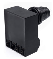 SHINESTAR front-mounted igniter showing mounting plate and push button for easy replacement