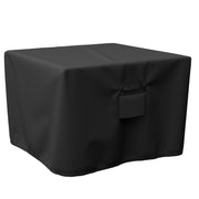 SHINESTAR front view showing full cover protecting fire pit, keeps equipment dry