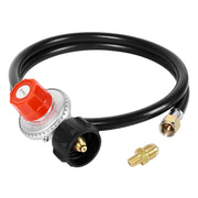 SHINESTAR front view of regulator and hose showing compact layout and reliability
