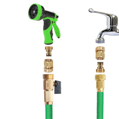 SHOWNEW assembled male and female quick connect pair for fast attach