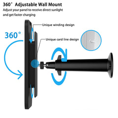 Shyueda long 13ft cable detail showing flexible installation reach