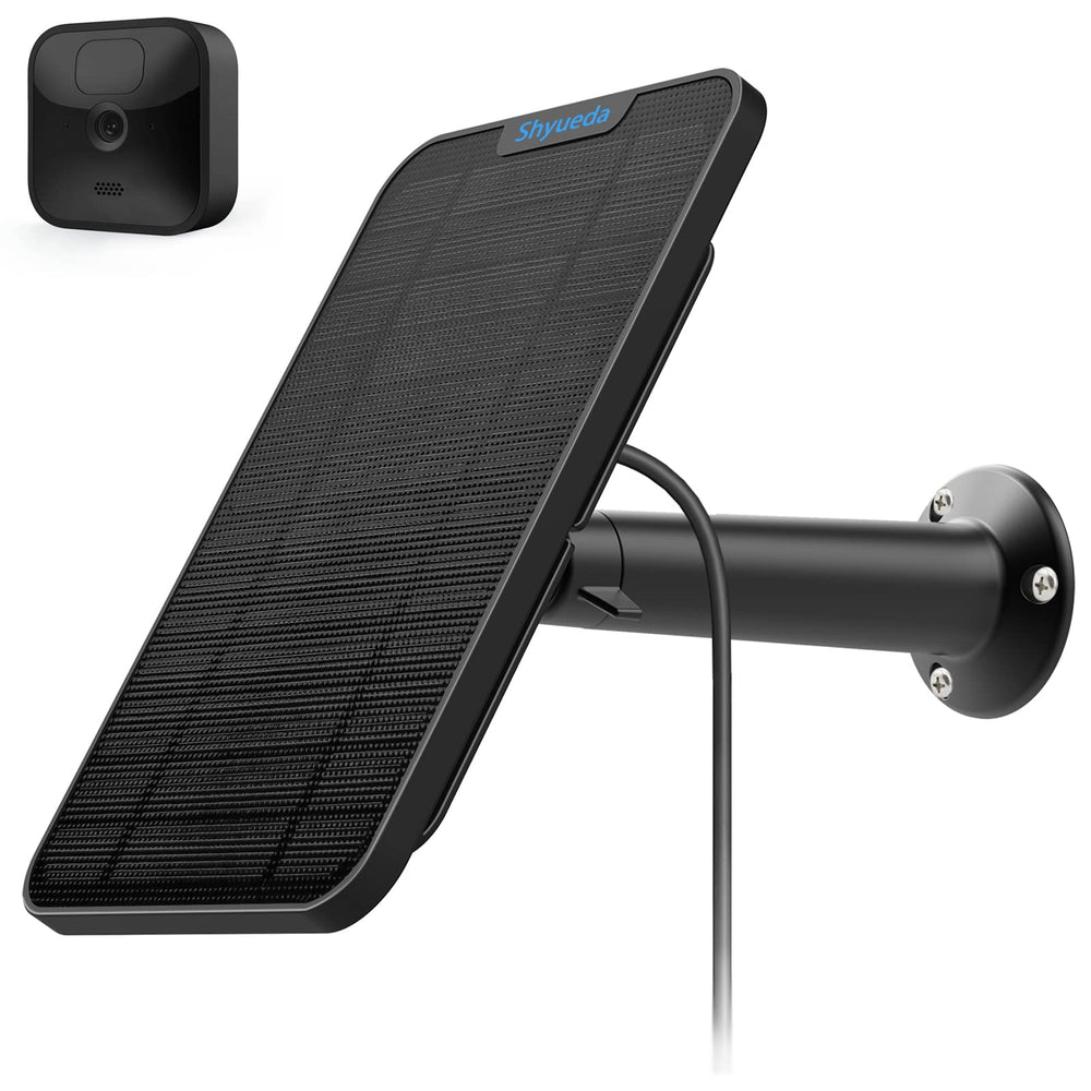 Shyueda solar panel front view showing clean design and reliable power